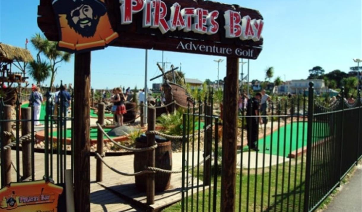 Pirates Bay Adventure Golf Paignton Visit English Riviera