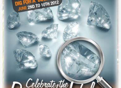 KID'S DIG FOR A 'DIAMOND'