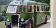 Agatha Christie Vintage Bus