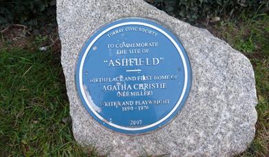 Agatha Christie Blue Plaque