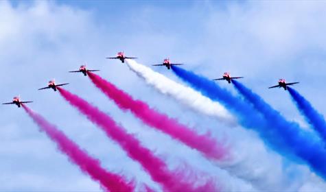 The Red Arrows at the English Riviera Airshow