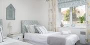 Twin bedroom, 14 Belvedere Court, 37 Marine Drive, Paignton, Devon
