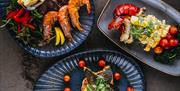 Below Decks Surf and Turf and Fish Dishes
