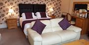 Luxury bedroom at Paignton Court, Paignton, Devon