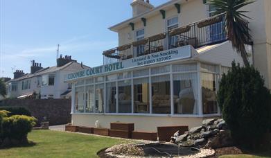 Conservatory at Coombe Court, Babbacombe, Torquay, Devon