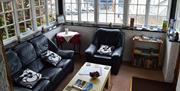 Guest Lounge at Burleigh House, Torquay, Devon