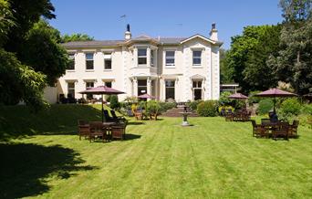Garden at Hotel Balmoral, Torquay, Devon