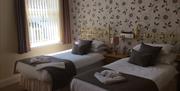 Twin Bedroom, Coombe Court, Babbacombe, Torquay, Devon