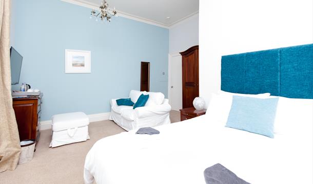 Crofton Suite (kingsize) at Crogton house Hotel, Torquay, Devon