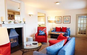 Lounge, Foxes Walk Cottage, Cary Arms, Babbacombe, Torquay, Devon