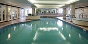 Indoor pool, Grand Leisure Suite, Grand Hotel, Torquay, Devon