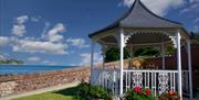 Band stand at Livermead Cliff Hotel, Torquay, Paignton