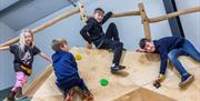 Indoor play, Occombe Farm, Paignton, Devon