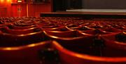 Seats in the Princess Theatre, Torquay, Devon