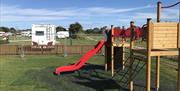 Play area at Wall Park Touring Caravan and Centry Camping site, Brixham, Devon