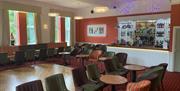 Bar seats at Howden Court Hotel, Torquay, Devon