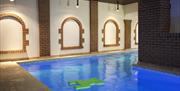 Indoor Heated Pool at Abbey Sands Hotel, Torquay, Devon